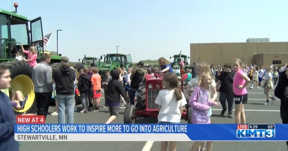 Stewartville FFA students drive tractors to school to inspire more to enter agriculture | News [Video]