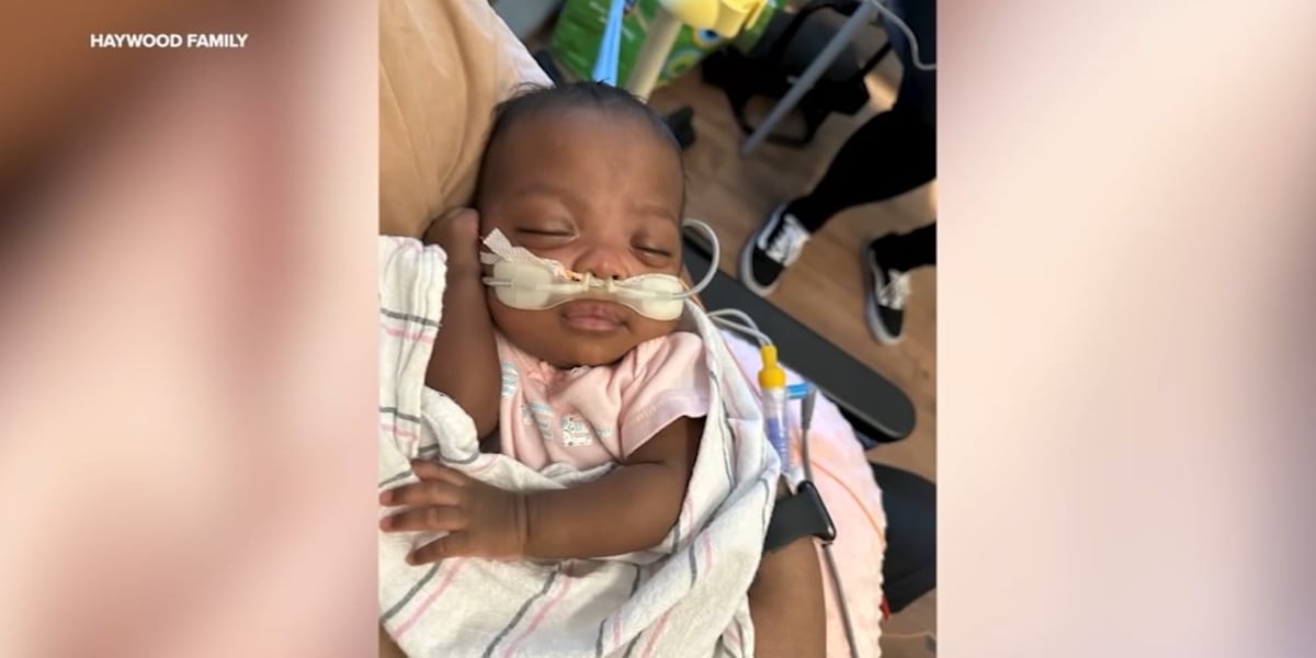 Baby who weighed just over 1 pound at birth beats the odds, heads home with parents [Video]