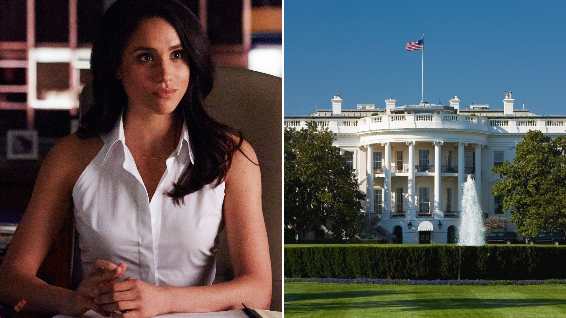 I starred with Meghan Markle on Suits  shes on way to White House & should be a senatorroyal feud wont stand in way [Video]
