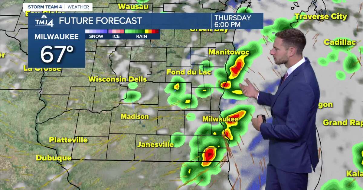 Southeast Wisconsin weather: Afternoon storms on the way [Video]