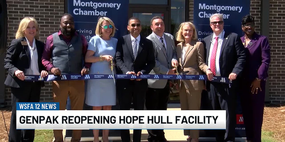 Genpak reopening Hope Hull facility [Video]