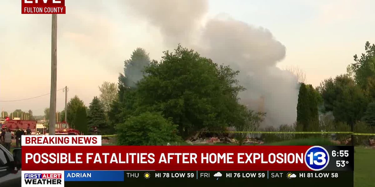 Emergency crews respond to home explosion in Fulton Co. [Video]