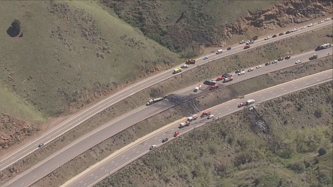 I-70 closed near Morrison: Detours to get around near Red Rocks [Video]