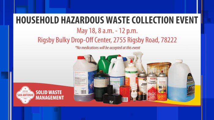 SA Solid Waste Management holding hazardous waste collection event this Saturday on East Side [Video]