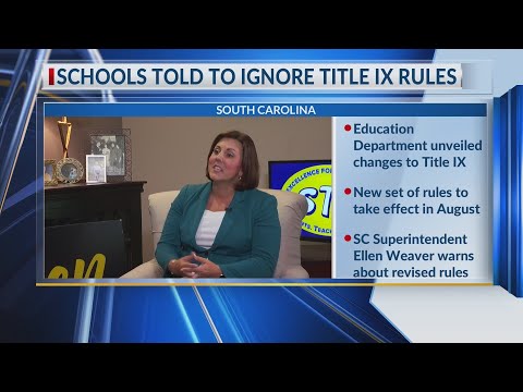 Weaver tells South Carolina schools to ignore Biden’s revised Title IX rules for LBGTQ+ students [Video]