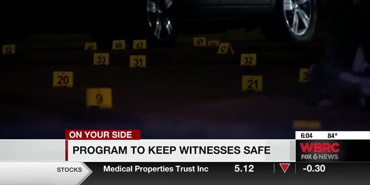 Program to keep witnesses safe [Video]