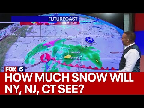 NYC weather: How much snow will NY, NJ, CT see? [Video]