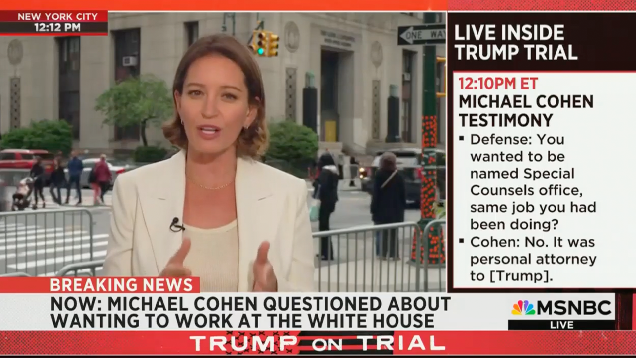 Katy Tur describes a ‘mean girl quality’ to Republicans attending Trump trial [Video]