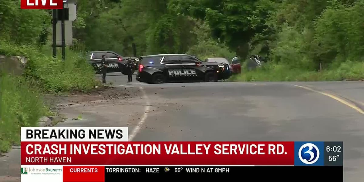 BREAKING: Crash investigation underway in North Haven [Video]