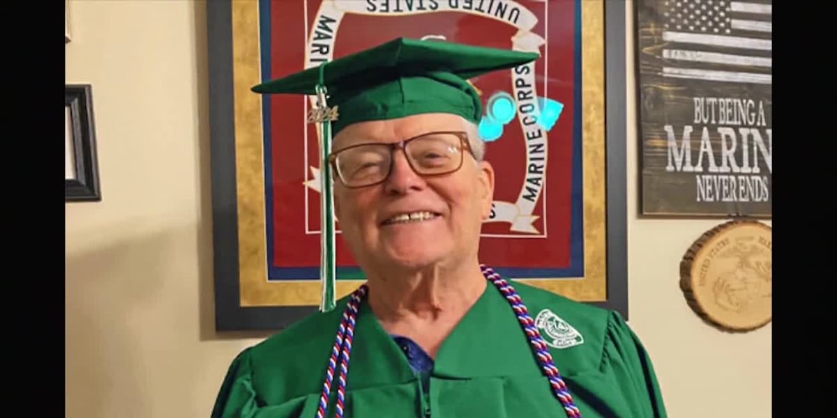 79-year-old Michigan man is receiving his college diploma [Video]