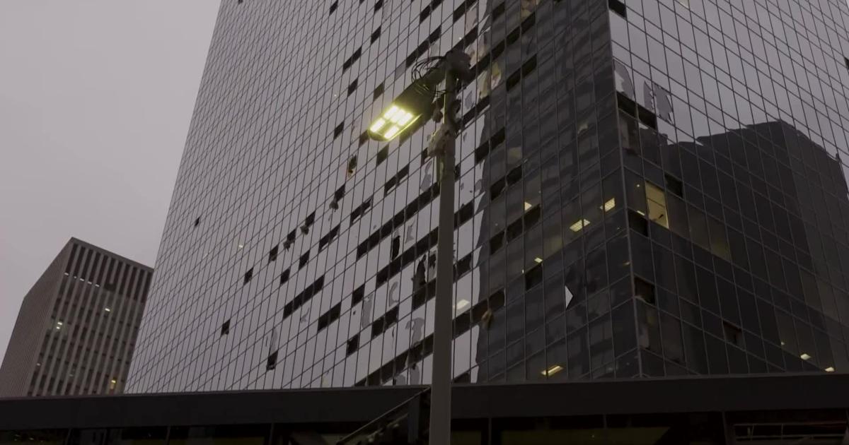 RAW VIDEO: Storm Damage in Downtown Houston | Weather Video
