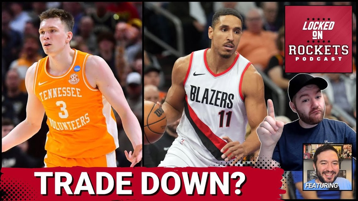 Should Houston Rockets Trade Down In 2024 NBA Draft For Malcolm Brogdon & #7 Pick? Pros, Cons & More [Video]