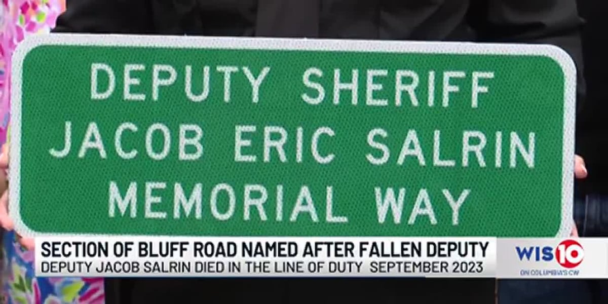 He made a lot of people very proud,: Community honors late deputy Jacob Salrin with road named in [Video]