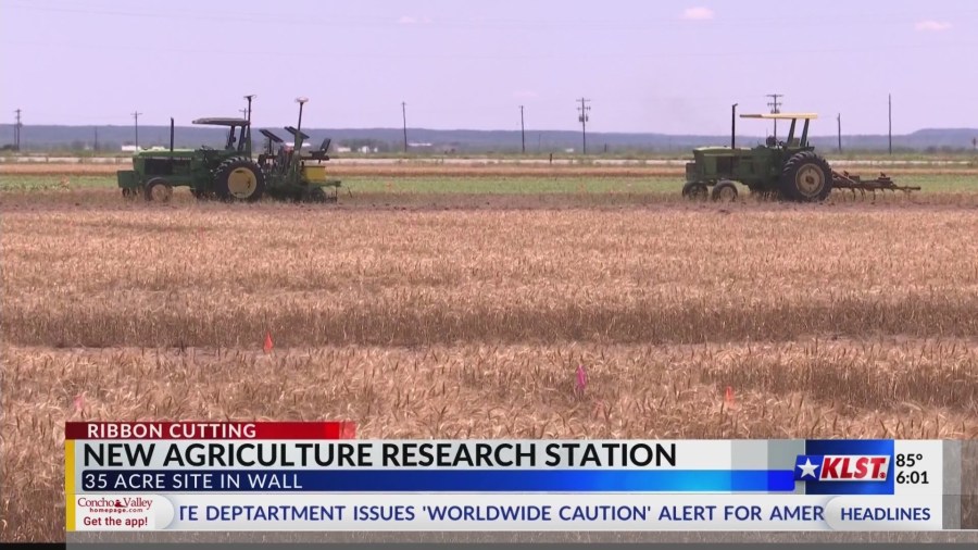 New agriculture research station launches in Wall [Video]