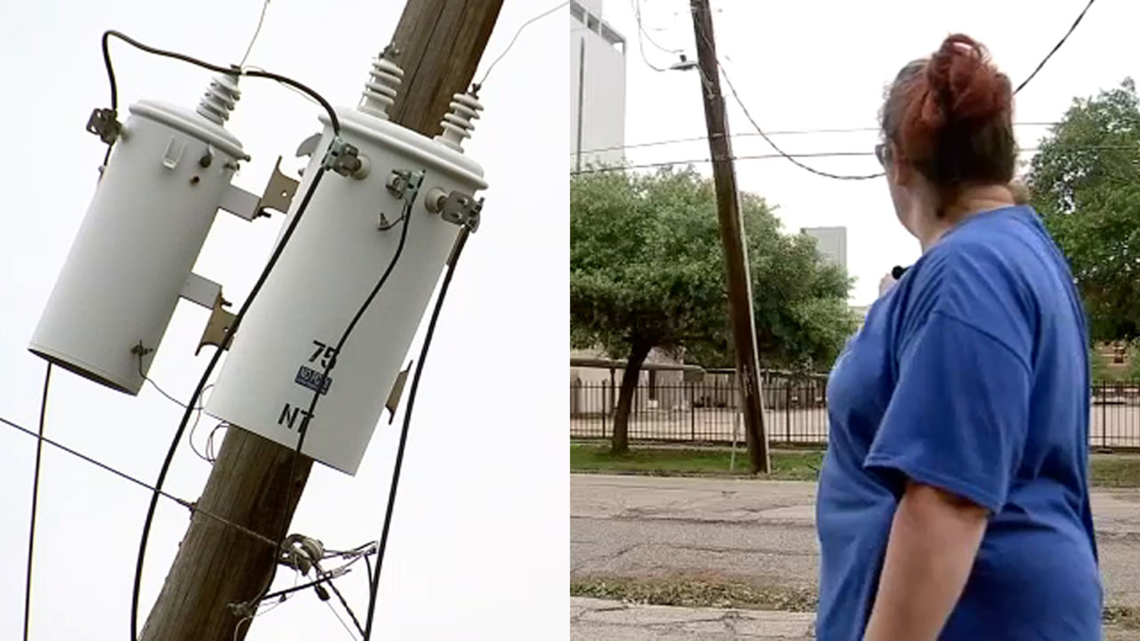 Houston storm damage: Midtown drivers still traveling under leaning power pole despite CenterPoint Energy alerted to hazard [Video]