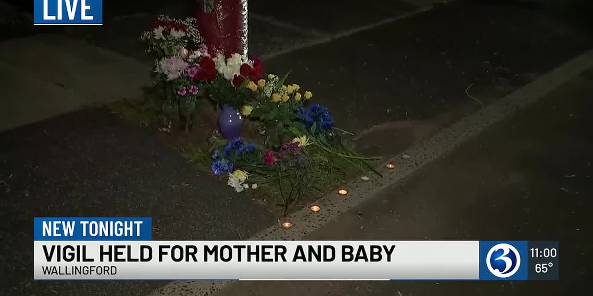 Vigil held for mother and baby in Wallingford [Video]