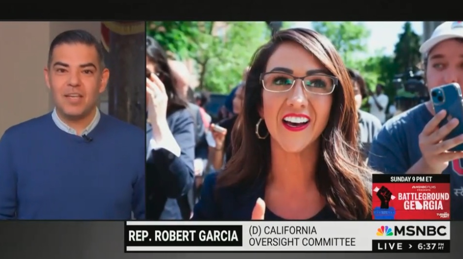 Robert Garcia Recalls Lauren Boebert’s Claim About Trump Looking ‘Pretty’ [Video]