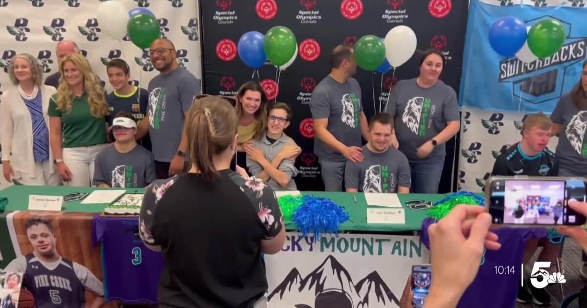 Special Olympics Colorado hosts first ever athletic signing day Friday [Video]