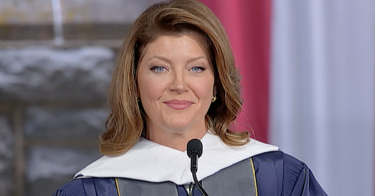 Norah O’Donnell gives Georgetown University students advice in commencement speech: “Listening is what we need more than ever” [Video]