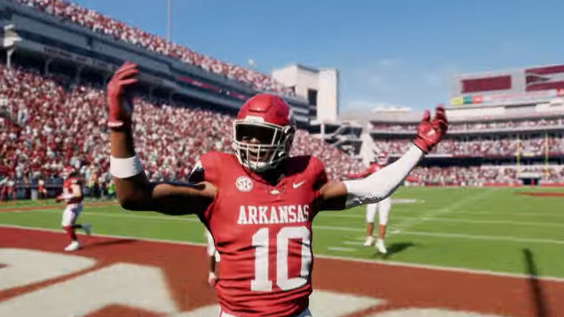Arkansas featured in EA Sports College Football 25 reveal trailer [Video]