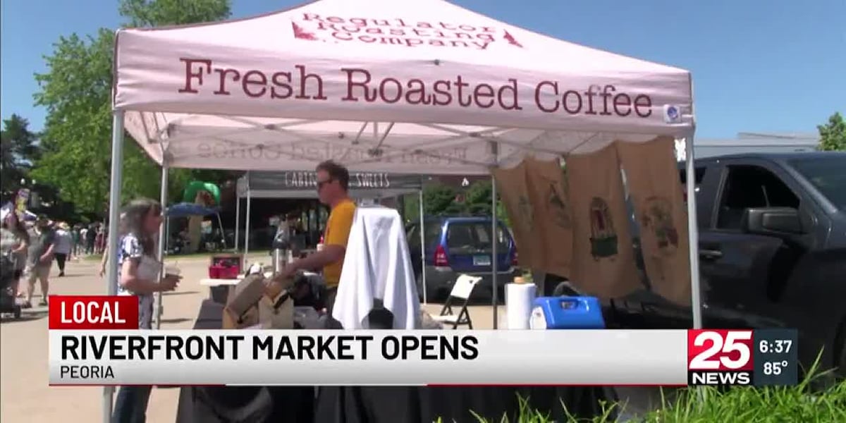 It was a great day to go shopping at the Peoria Riverfront Market [Video]