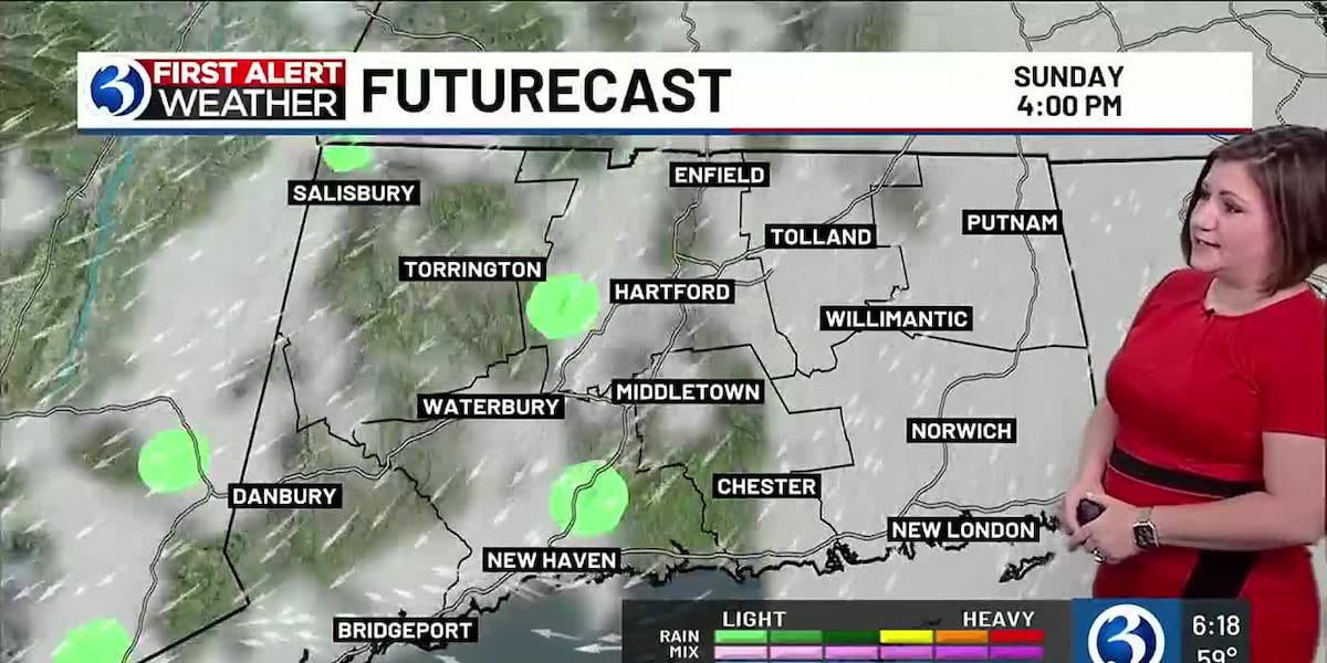 FORECAST: Meteorologist Jill Gilardi has your Sunday morning forecast [Video]