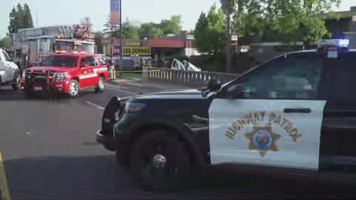 CHP: 1 dead, 4 taken to hospital in suspected DUI Arden-Arcade crash [Video]