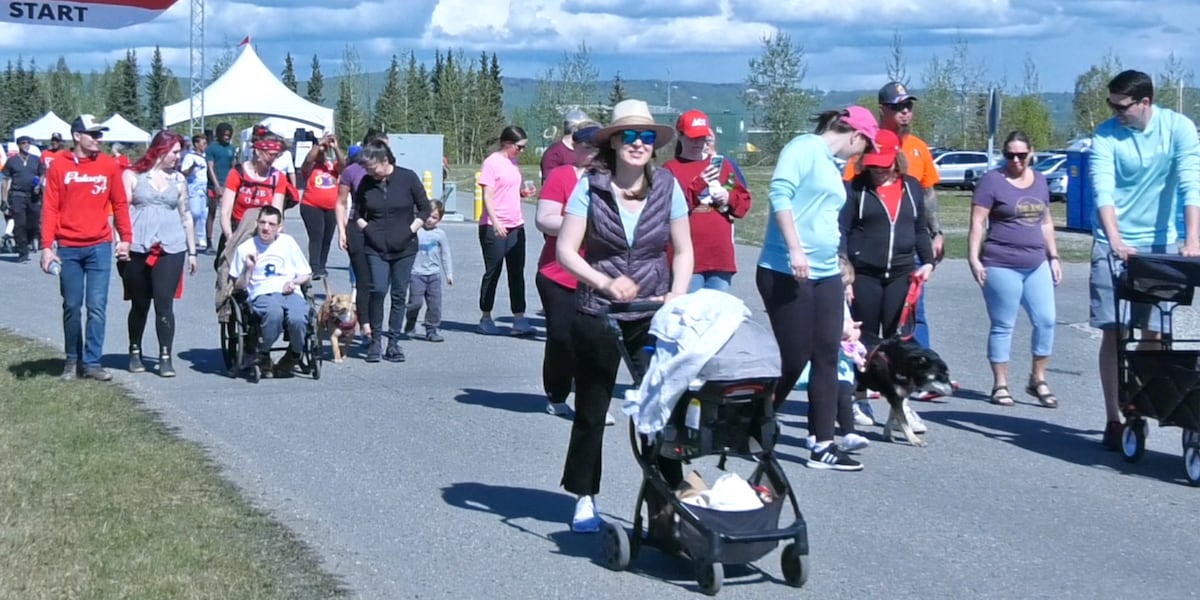 Fairbanks marches to the beat at annual Heart Walk [Video]
