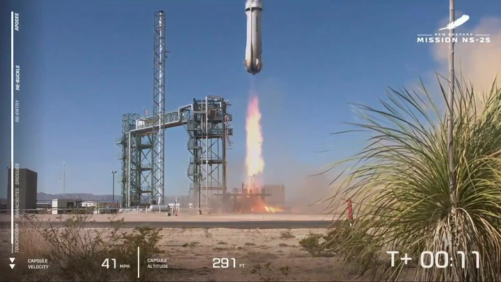 Blue Origin successfully launches six tourists to edge of space | News [Video]