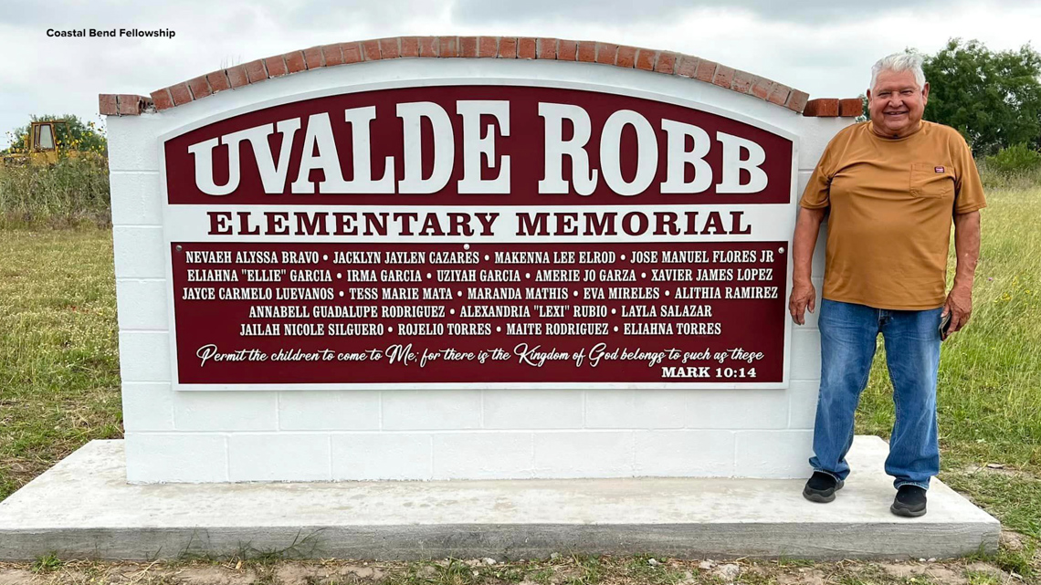 A permanent memorial for Uvalde victims is nearing completion [Video]