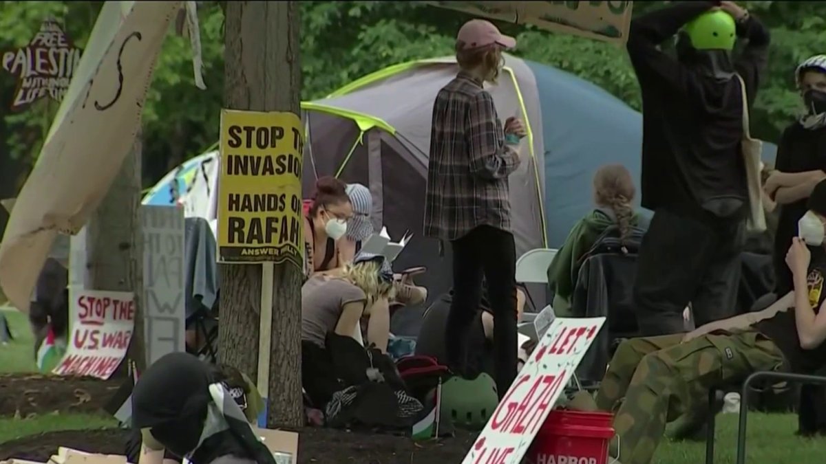Pro-Palestinian protesters remain camped out on Drexels campus  NBC10 Philadelphia [Video]
