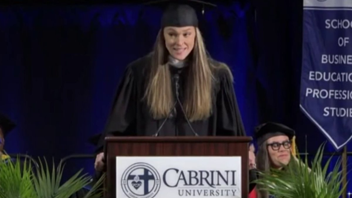Cabrini University graduates final class with Kylie Kelce addressing commencement  NBC10 Philadelphia [Video]