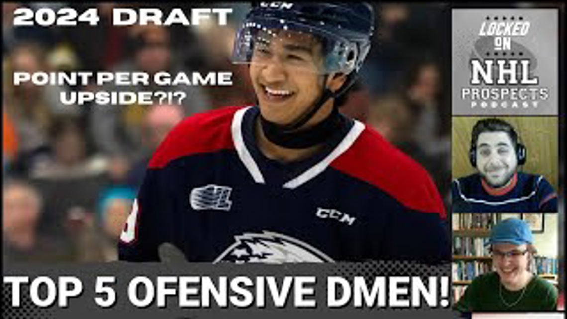 2024 NHL DRAFT TOP 5 OFFENSIVE DEFENSEMEN? | Which Blueliner Will Score the MOST NHL Points? [Video]