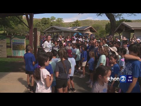 Waikiki Elementary students partner with DLNR to educate Diamond Head visitors [Video]