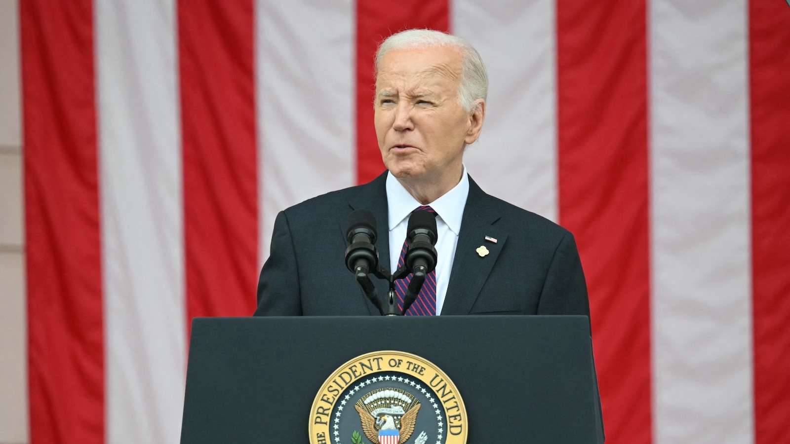 Biden, in Memorial Day speech, says Americans must continue upholding democracy [Video]