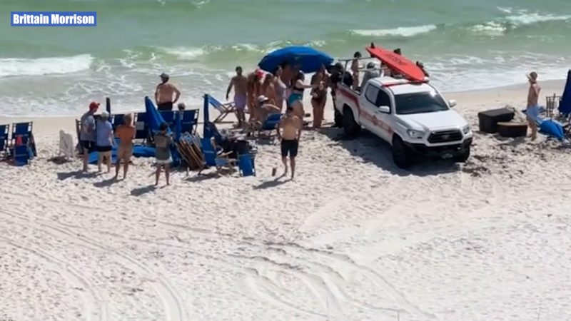 Doctors on vacation help save shark attack victim [Video]