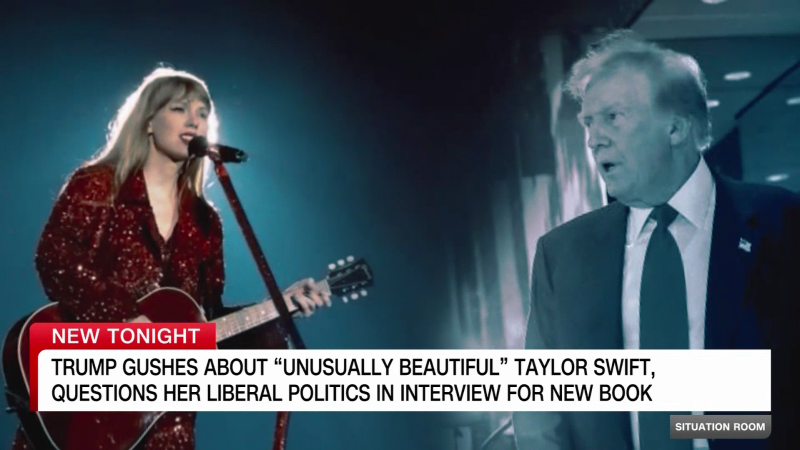 Trump gushes about Taylor Swift [Video]