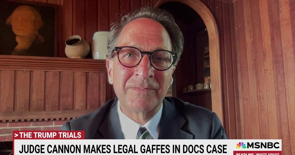 Weissmann on how Judge Cannon has succeeded in delaying the classified documents case [Video]