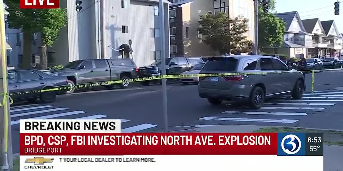 FBI investigates explosion on North Ave. in Bridgeport [Video]