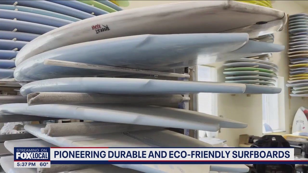 Sequim company pioneers most sustainable, eco-friendly surfboards in the world [Video]