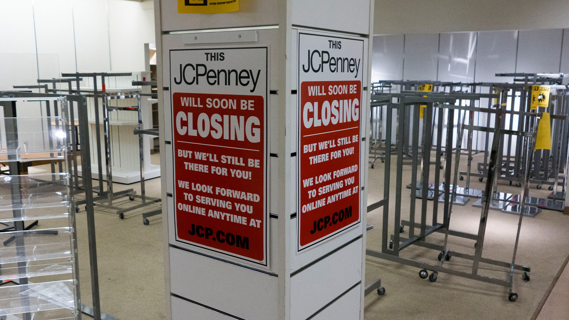 End of an era, cry JCPenney shoppers after customers left stunned by heartbreaking banner as chain to close 4 stores [Video]
