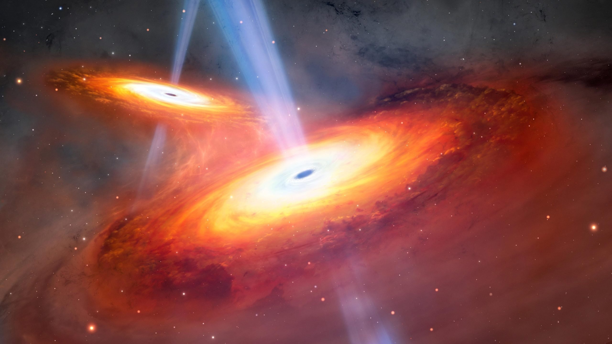 Astronomers Discover First-Ever Pair of Merging Quasars at Cosmic Dawn [Video]