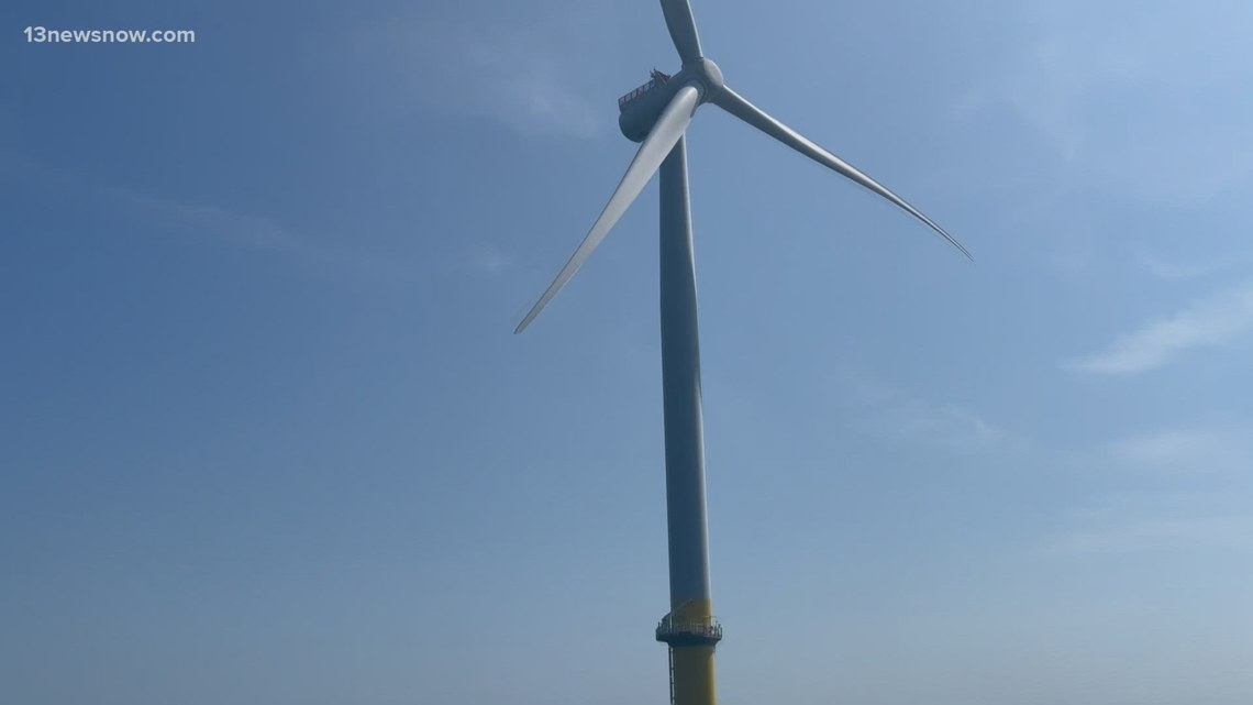Dominion Energy begin installation of wind turbines off Virginia Beach coast [Video]