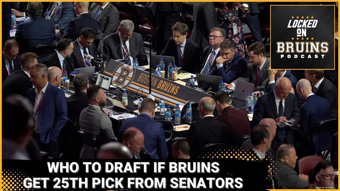 Who the Boston Bruins should draft if they get the 25th pick in a Linus Ullmark trade [Video]