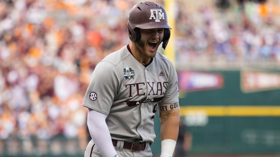 Texas A&M vs. Tennessee College World Series updates, highlights [Video]