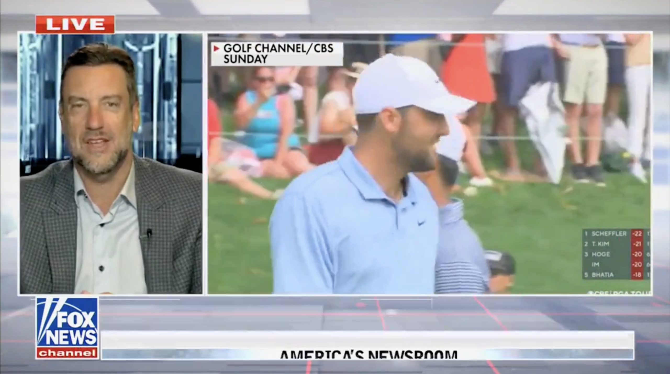 Clay Travis Slams Climate Protests for Storming PGA Tourney [Video]