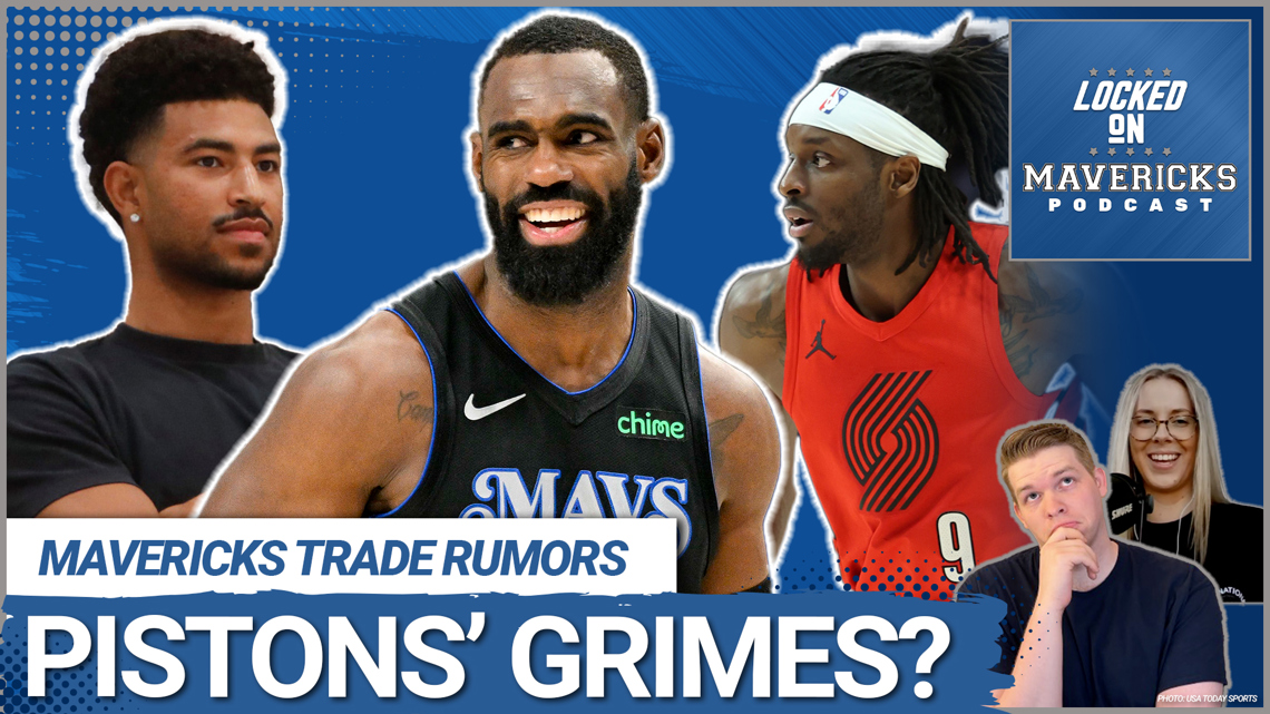 Mavs Trade Rumors: Quentin Grimes for THJ Pistons Rumor + Dallas Mavericks Trade Ideas [Video]