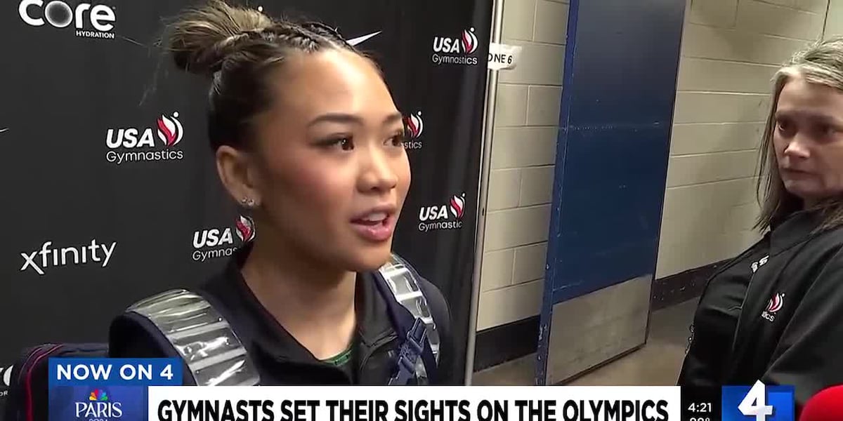 Gymnasts set their sights on the Olympics [Video]