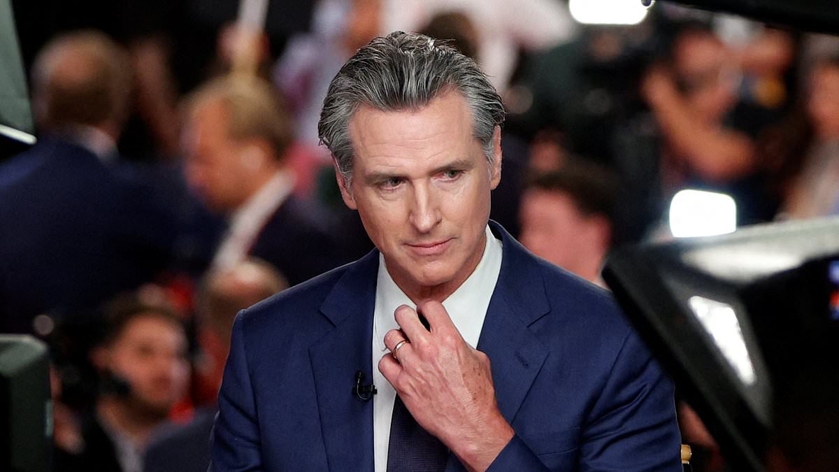 The man who COULD be president: California Governor Gavin Newsom - who looks like Hollywood