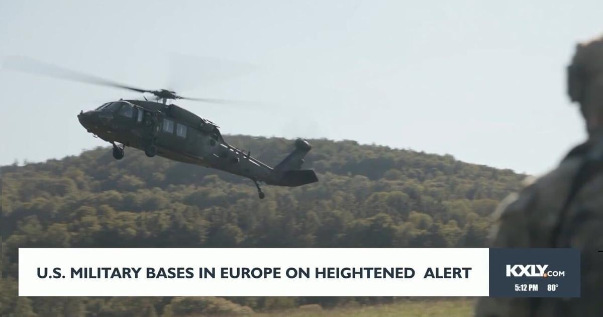 U.S. military bases in Europe on heightened alert | Video